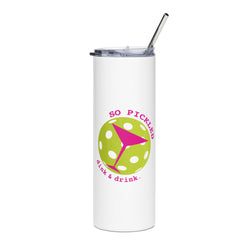 SO PICKLED™ DINK & DRINK Stainless steel tumbler