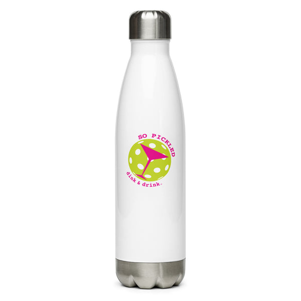 SO PICKLED™ DINK & DRINK Stainless Steel Water Bottle